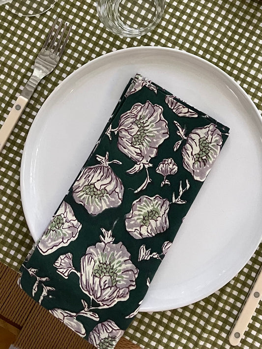 Floral Napkins, Set of 6