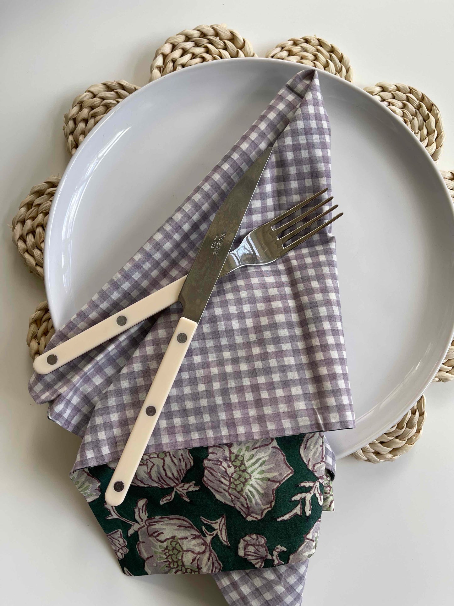 Reversible Floral Napkins