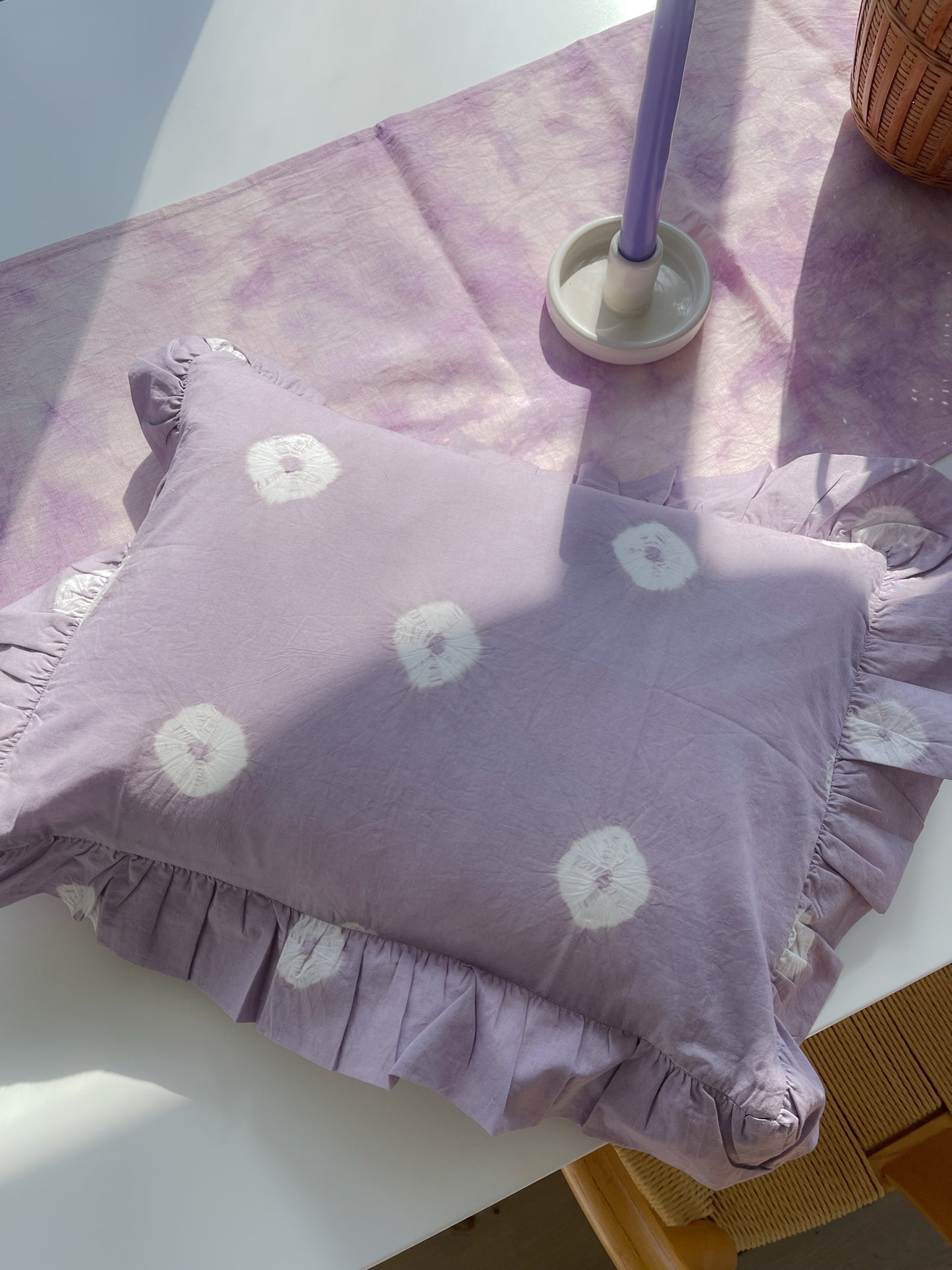 Shibori Throw Pillow