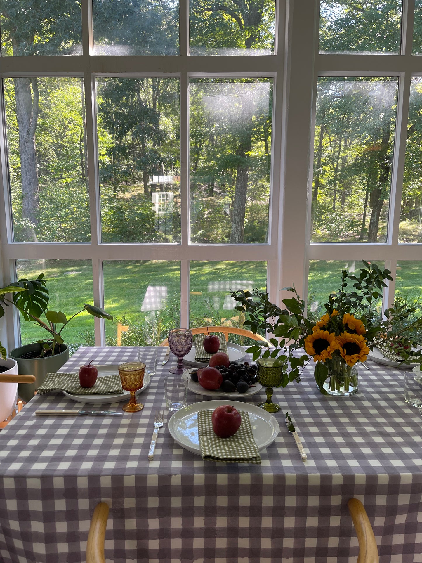 Fall Gingham Tablecloth (PRE-ORDER)
